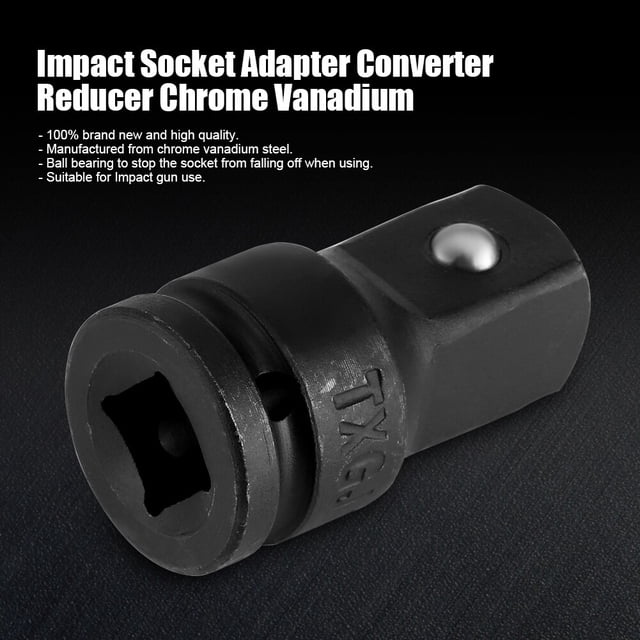 Reductor de dados, adaptador de dados de 1/2 a 3/4 de pulgada Adaptador de llave de dados Rendimiento comprobado