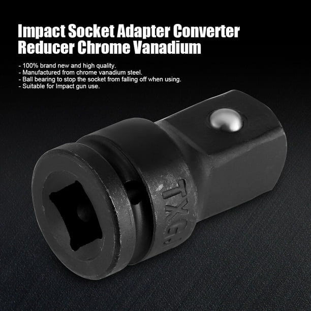 Herramienta De Destornillador De Vaso De Impacto De Acero De Vanadio ANGGREK 1/2 A 3/4 Pulgadas
