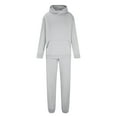 thumbnail image 4 of TIMIFIS Ensemble de Survêtement Gris pour Homme 2 Pcs à Capuche Athlétique Chandail Décontracté Course Jogging Ensemble de Sport SetsFall, 4 of 6