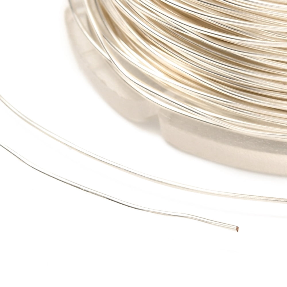 10rolls Round Copper Craft Wire for Jewelry Making Long-Lasting Old Lace 24 Gauge 0.5mm about 39.37 Feet(12m)/roll.