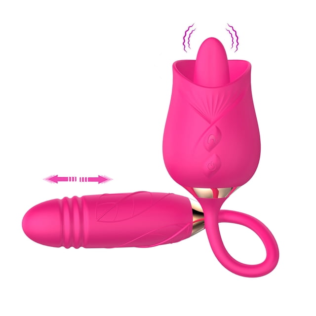 Rose Toy Vibrador para Mujer - 3 en 1 Clítoris TFixol Tres generaciones