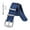 Blue with Grey Edge, variant on Nylon Watch Band 22mm Military Ballistic Nylon Replacement Watch Strap with Stainless Steel Buckle for Men Women
