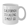 thumbnail image 2 of California Calling Funny White Coffee Mug Gifts for Men Friends from California, Unique Birthday Unique Gift Idea, 2 of 4