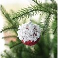 thumbnail image 3 of 6PCS Foam Christmas Ball Christmas Tree Ornaments, Farmhouse Christma Decoration, 3 of 3