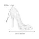 thumbnail image 5 of 24 Uds colgantes para árbol de Navidad zapatos de tacón alto forma decoraciones colgantes para fiesta de año nuevo, 5 of 7