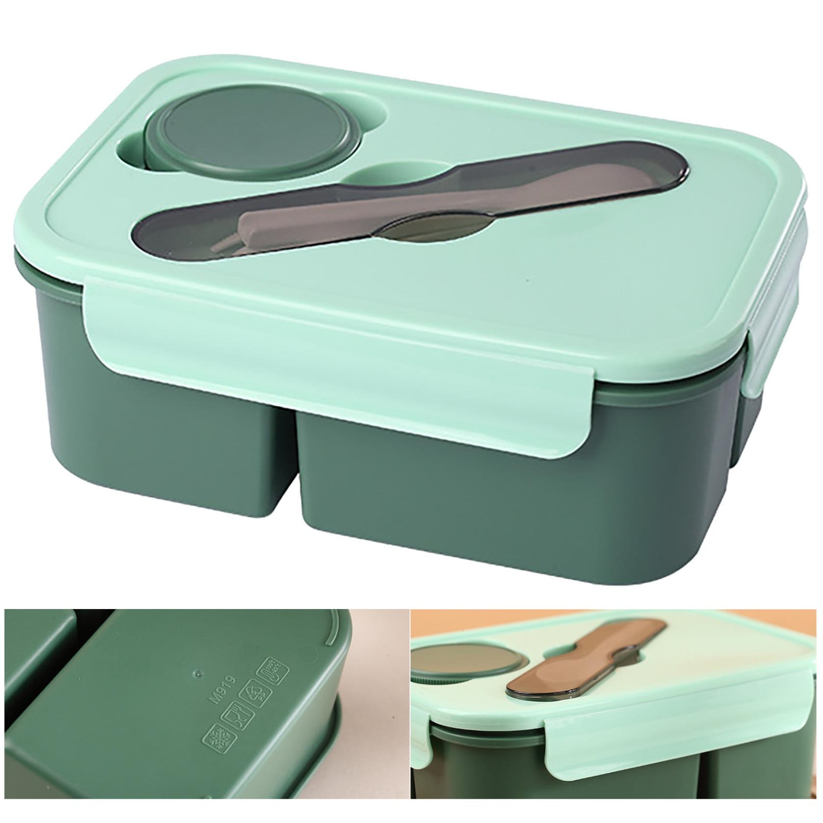 Smart Heating Lunch Box Green with WiFi 