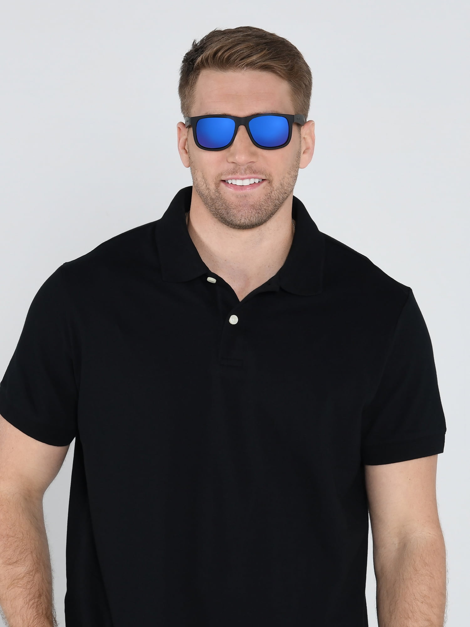 Foster Gran Mirrored Lenses Polarized Sunglasses