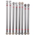 thumbnail image 1 of 8PCS Metal Pull Rod Kit Upgrade Modified Parts, Crawler Link Rod Upgrade Modified Parts Crawler Car Accessory for Aixal SCX10 1/10 Simulation Crawler Car[Titanium color], 1 of 9