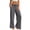 Gray -CW29, variant on Nestiefly Linen Pants Women Summer Cotton Linen Pant Stretch Palazzo Pant Flowy Wide Leg Pant Loose Beach Trouser with Pockets White M