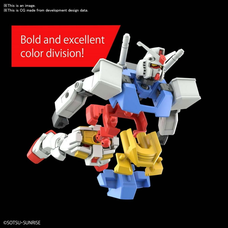 Mobile Suit Gundam RX-78-2 EG 1:144 Model Kit - Walmart.com