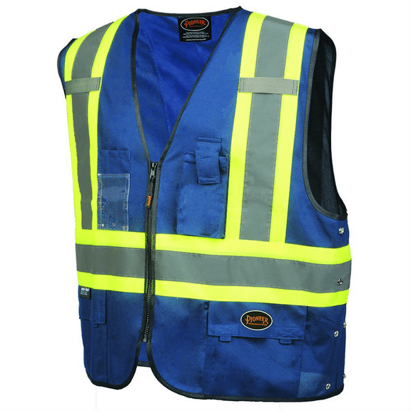 Pioneer Safety Vest  - Color:  Navy  - Size: S/M