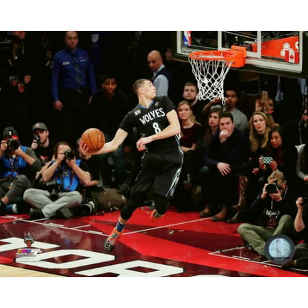 Zach Lavine Slam Dunk Contest 2016 NBA All-Star Game Photo