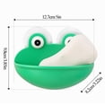 thumbnail image 4 of Nkmbld Frog Shaped Soap Box for Home Decoration, Household Soap Rack Draining Tray for Bathroom Kitchen Sink Counter Top, 4 of 9