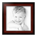 thumbnail image 2 of ArtToFrames 11" x 11" Matte mahogany Diploma Picture Frame, 11x11 inch Brown Wood Poster Frame (WOM-5108), 3 Pack, 2 of 6