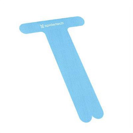 SpiderTech Pre-Cut Kinesiology Tape  Elbow  Blue