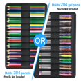 thumbnail image 4 of Big Capacity Colored Pencil Case - 300 Slots Large Pen Case Organizer with Multilayer Holder for Prismacolor Colored Pencils & Gel Pen by YOUSHARES (, 4 of 7