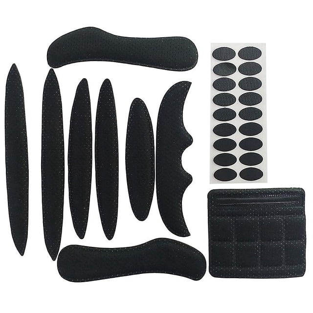 Almohadillas De Casco Casco De Bicicleta De Esponja Sellada De Almohadillas Interiores-sk-202,negro Afortunado Sencillez