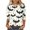 Beige, variant on Womens Halloween Graphic Tees Crew Neck 3/4 Sleeve All Over Ghost Spider Web Print Loose Casual Pullover Tops