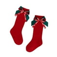 thumbnail image 2 of NAISIBABY Boys Girls Christmas Socks, Stretch Soft Breathable Cotton Kids Funny Festival Socking Wine 2T, 2 of 4