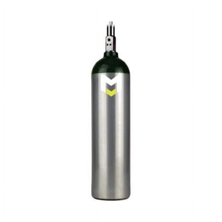 Meret Usa MD Medical Oxygen Cylinder,406 L MDCYLP-W