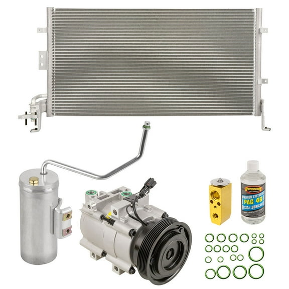 For Kia Optima A/C Kit w/ AC Compressor Condenser & Drier - BuyAutoParts