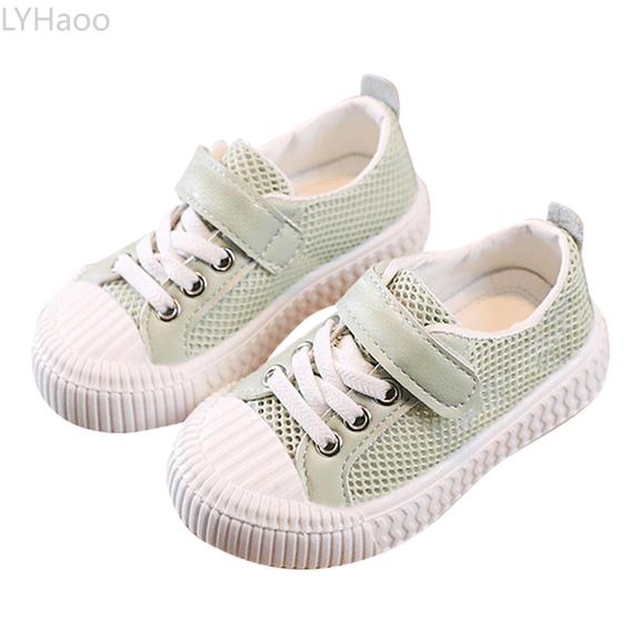 LYHaoo Summer Thin Mesh Rubber Sole Lightweight Breathable Non Children's Casual Sports Shoes Sizes 5.5 Little Kid Green(21)
