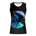 thumbnail image 3 of Palm Tree Tanks Tops for Mens Cool Printed Graphic Sleeveless Tank Top Muscle Shirt for Workout Gym Jogging, 3 of 4