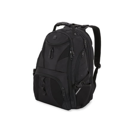 Condition photo showing New/Like New for swissgear scansmart 1900 unisex laptop backpack black