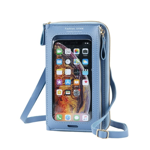 Moocorvic Barrier TouchScreen Phone Bag Small Crossbody Shoulder Handbag Women's Crossbody Coin Purse Phone Bag