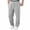 613#Light Gray, variant on Men's Wide Leg Baggy Sweatpants - Cotton Open Bottom Joggers with Pockets, Casual Loose Fit Trousers Black M