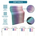 thumbnail image 7 of Table Runner Dresser Scarves 72 Inch Long, Purple Pink Teal Color Gradient Linen Dining Table Runners Modern Minimalist Ombre Art Tabletop Scarf for Wedding Holiday Party Kitchen, 7 of 7