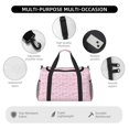 thumbnail image 4 of Easygdp Ribbon Bow Bolsa de Gimnasio, Bolsa de Viaje Duffel, Bolsa de Fin de Semana con Compartimentos, Bolsa de Mano para Noche, 4 of 7