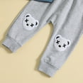 thumbnail image 7 of Gvdentm Toddler Boy Clothes 2T 3T 4T 5T 6T 7T Fall Outfits Baby Pullover & Pants Sets Kids Winter 2Pcs Sweatsuit(Blue,3-4 Years), 7 of 7