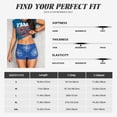 thumbnail image 5 of Sikiie Compass Workout Shorts Women Scrunch Butt Gym Shorts Seamless High Waist Tummy Control Yoga Biker Athletic Shorts-X-Large, 5 of 8