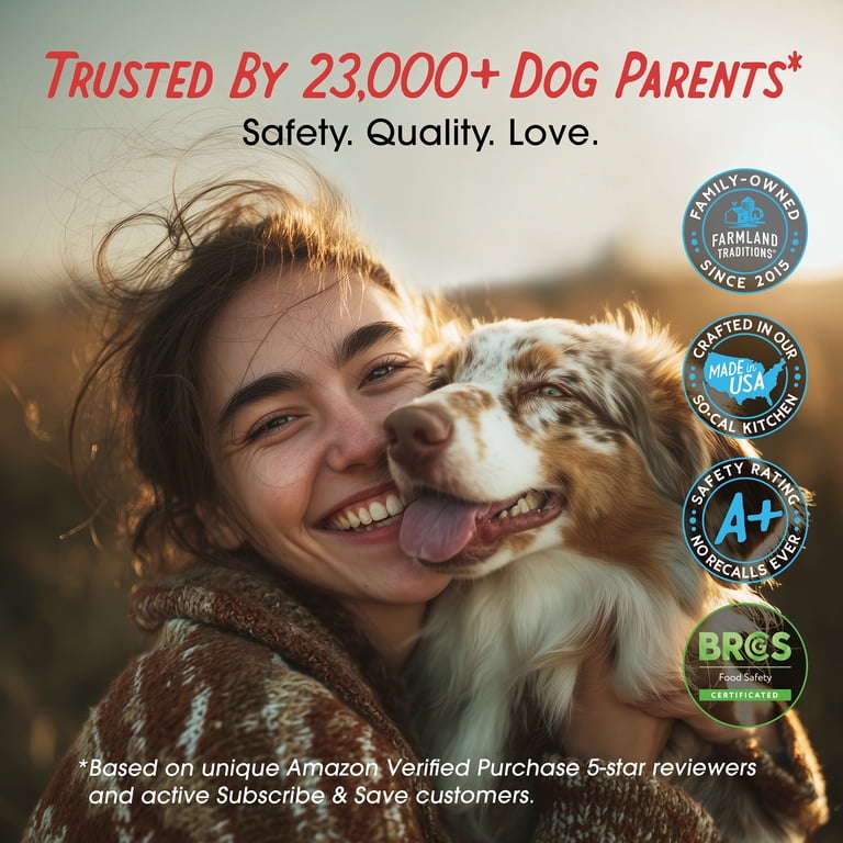 Farmland Traditions Dogs Love Beef Jerky Dog Treats photo 8