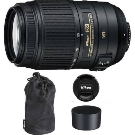 Nikon Camera Lens Nikon 55-300mm F/4.5-5.6G ED VR Lens + Filter