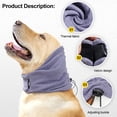 thumbnail image 3 of Dog Ear Muffs Noise Protection,upgraded dog ear sheath that is not easy to fall off, anti-anxiety soothing cartoon cap, wind and rain dog bath earmuff, 3 of 8