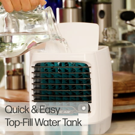 Arctic Air Chill Zone Evaporative Air Cooler, Portable Cooler with 4 Fan Speeds, LED Night Light