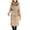 Khaki, variant on "Aayomet Long Winter Coats For Women Women's Wool Coat with Notch Collar,Navy XL"