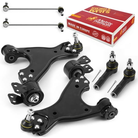 Metrix Premium Chassis Parts - 6 PC Front End Suspension Kit Fits 2008-2017 Buick Enclave 2009-2017 Chevrolet Traverse 2017 GMC Acadia Limited 07-16 GMC Acadia 07-10 Saturn Outlook Made in Europe