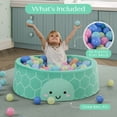 thumbnail image 3 of Delta Children Turtle Soft Ball Pit with 50 Play Balls, 3 of 12