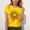 Yellow, variant on Fatuov Independence Day Kids T-Shirt Patriotic Summer Comfortable Top for Girls Boys Fourth of July Round Neck USA Flag Print Short Sleeve Tshirt 3-15 Years
