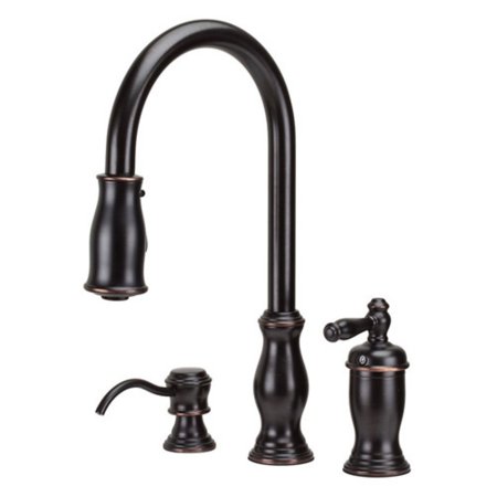 Pfister Hanover High Arc Kitchen Faucet With 2 Function Pullout