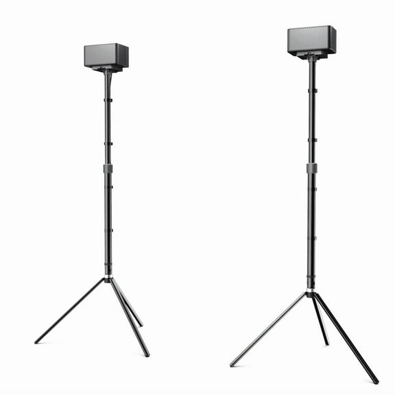 ULTIMEA Speaker Stands Pair, Height Adjustable Speaker Stand, Extends 24.4" to 36.6", Compatible with ULTIMEA Poseidon Series Surround Sound Speaker, Steady 300