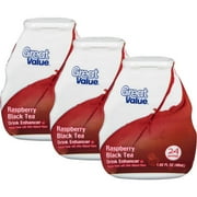 Great Value Raspberry Black Tea Drink Enhancer, 1.62 fl oz (Pack of 3)