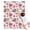 Pioneer Flower Floral, variant on Pioneer Flower Floral Print Pattern Blanket,Comfortable Soft Lamb Wool Throw Blanket,All Season,Warm Lightweight Blankets for Sofa Bed Couch Living Room Chair,30"x40"