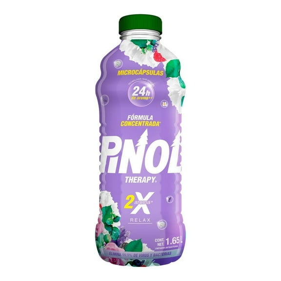 Limpiador líquido Pinol Therapy relax 1.65 l