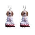 thumbnail image 1 of Visland 2D Acrylic Jesus Christ Ornament Car Rearview Mirror Hanging Decor Auto Interior Religious Gift for Christian Retro Faith Accessories, 1 of 8