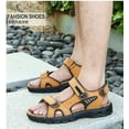 thumbnail image 5 of Sandals Men's Thick Soles Open Toe Men's Beach Shoes Soft Sole Fashion Large Size Outdoor, 5 of 5