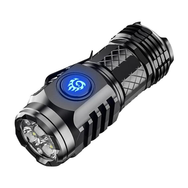 Linterna LED antorcha para exteriores 3 cuentas de lámpara linterna portátil antorcha de mano para de energía pesca supervivencia emergencia